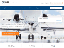 Tablet Screenshot of careers.avjobs.com
